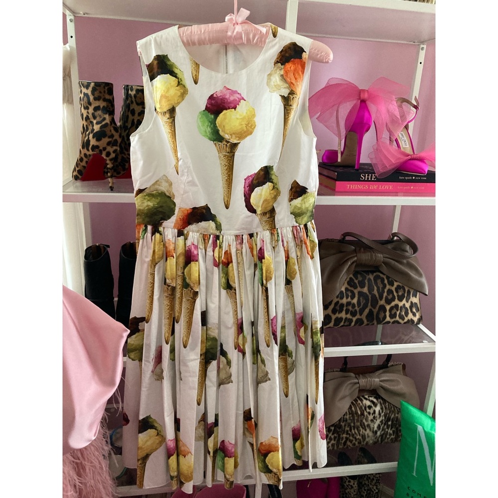 Dolce & Gabbana gelato ice cream dress